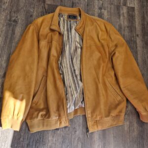 Lederjacke Itallo Gr 58 Echtes Lammleder