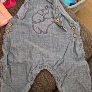 Hose lang Latzhose Strampler 62