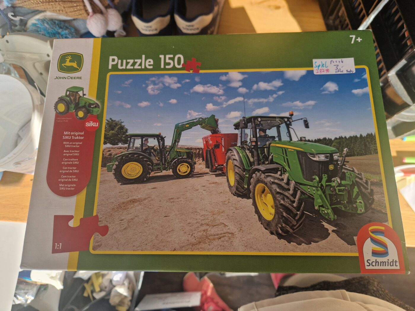 Puzzle SIKU 150 Teile ohne Traktor