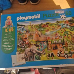 Puzzle 60 Teile Playmobil mit Figur