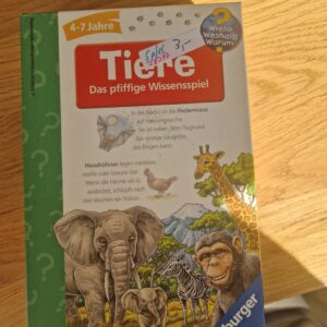 Spiel Tiere Das pfiffige Wissenspiel