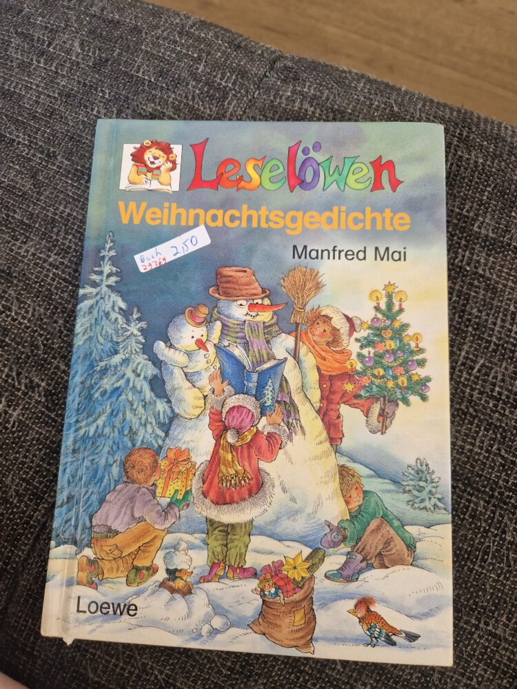 Buch Leselöwen Weihnachtsgedichte