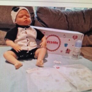 Reborn Puppe mit Zubehöhr wie Neu und Originalkarton