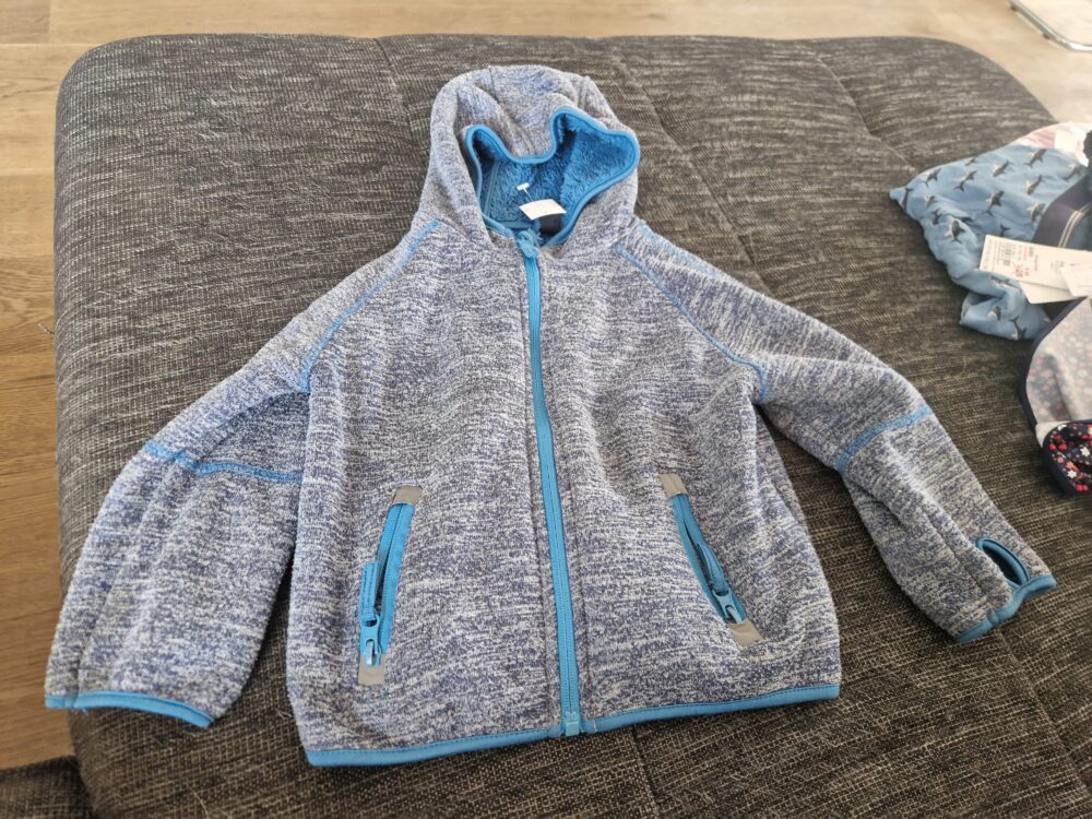 Jacke kuschelig gefüttert 98
