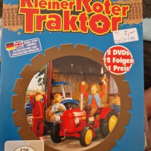 DVD Kleiner roter Traktor 2 DVD's 12 Folgen