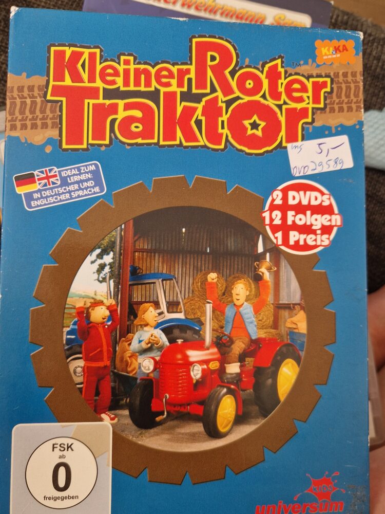 DVD Kleiner roter Traktor 2 DVD's 12 Folgen