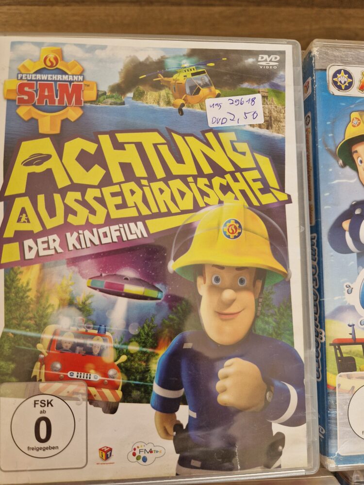 DVD Feuerwehrman Sam Achtung Außerirdische der Kinofilm