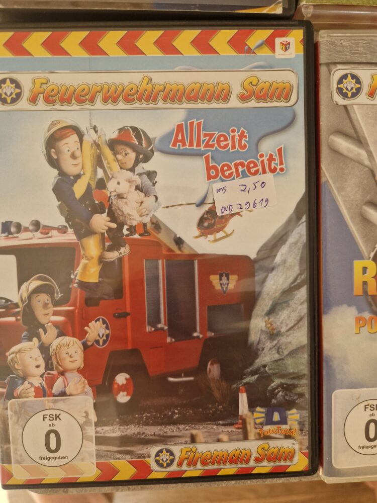 DVD Feuerwehrman Sam Allzeit bereit