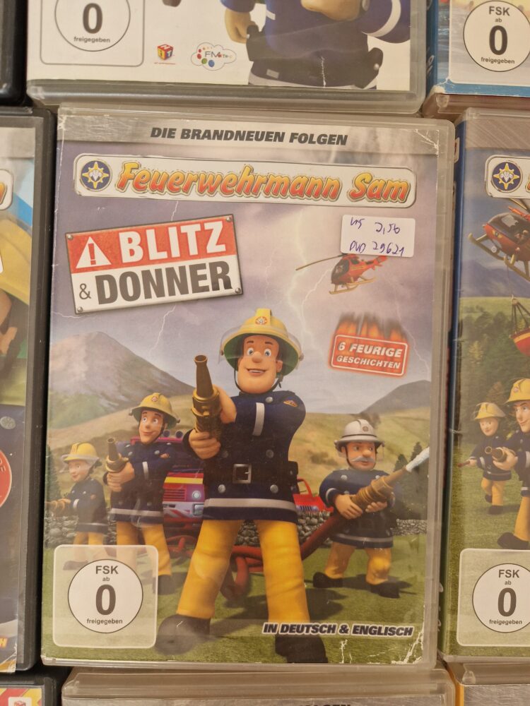 DVD Feuerwehrman Sam Blitz und Donner