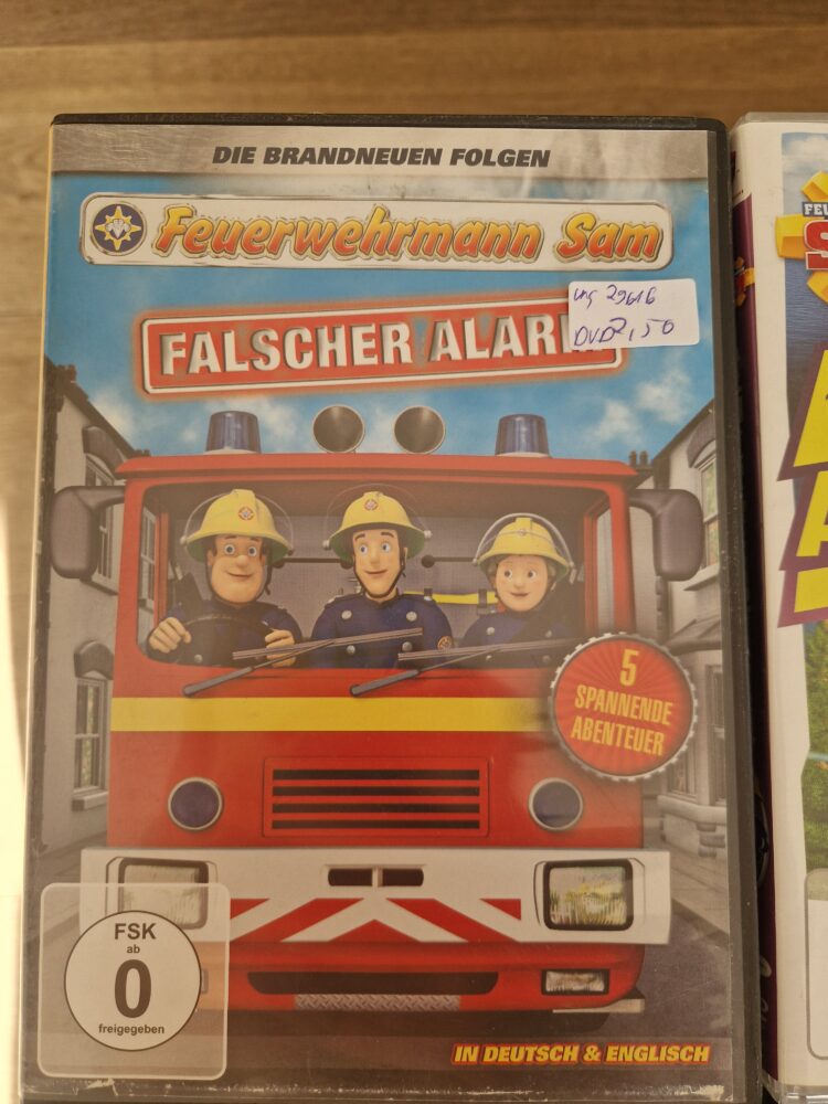 DVD Feuerwehrman Sam Falscher Alarm