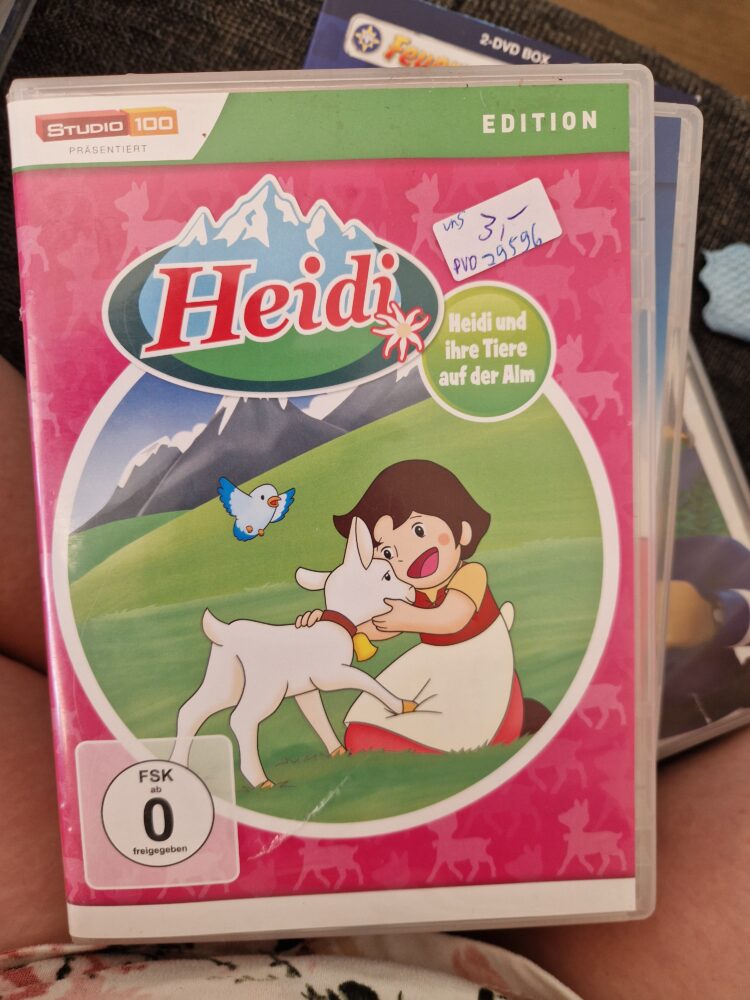 DVD Heidi und die Tiere auf der Alm