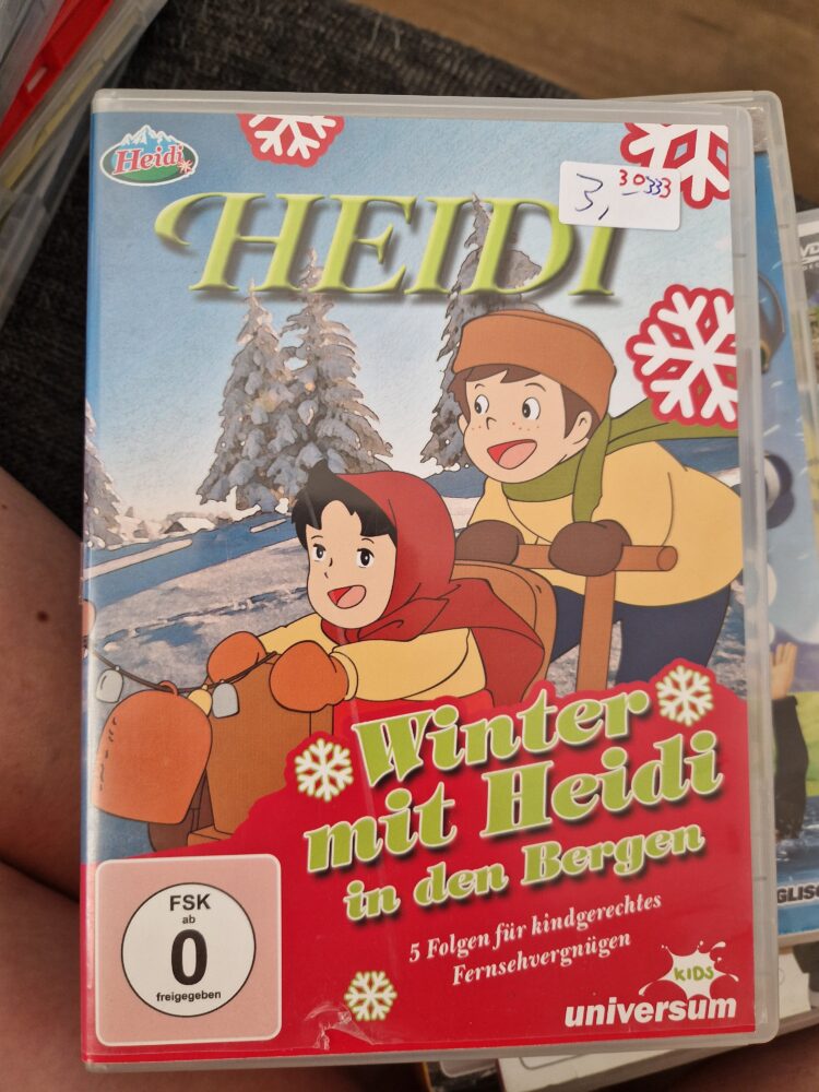 DVD Heidi Winter mit Heidi in den Bergen