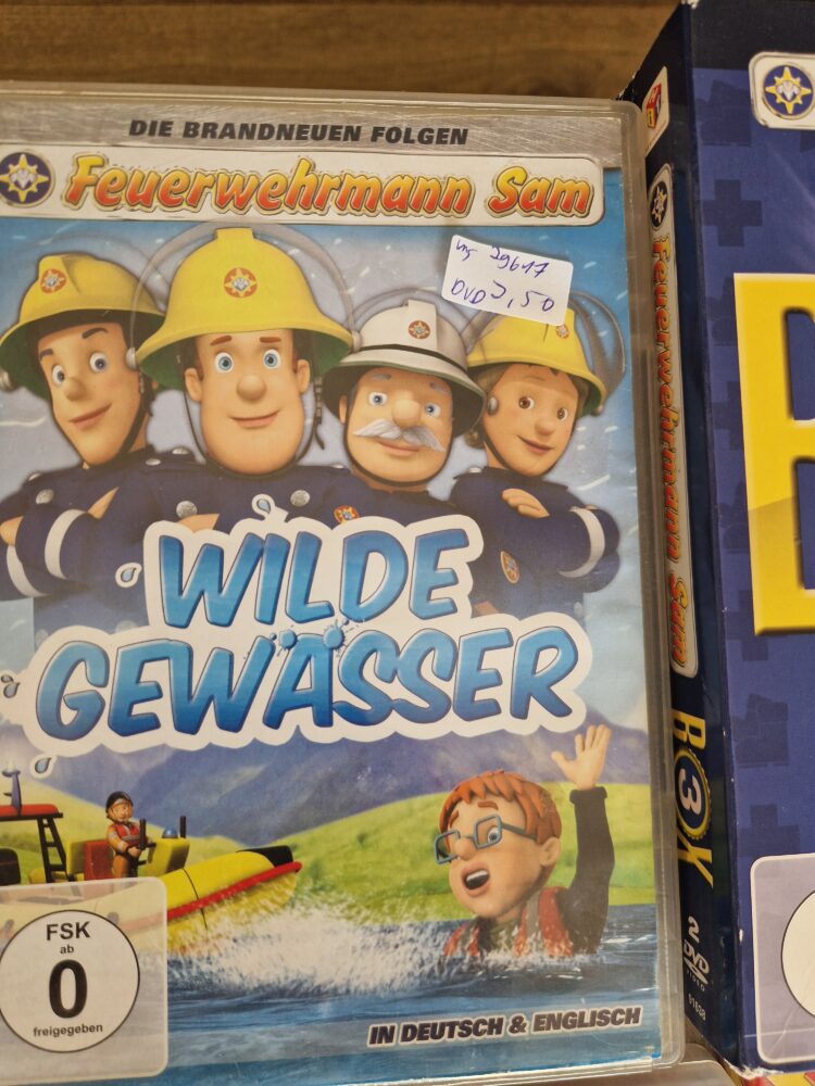 DVD Feuerwehrman Sam Wilde Gewässer