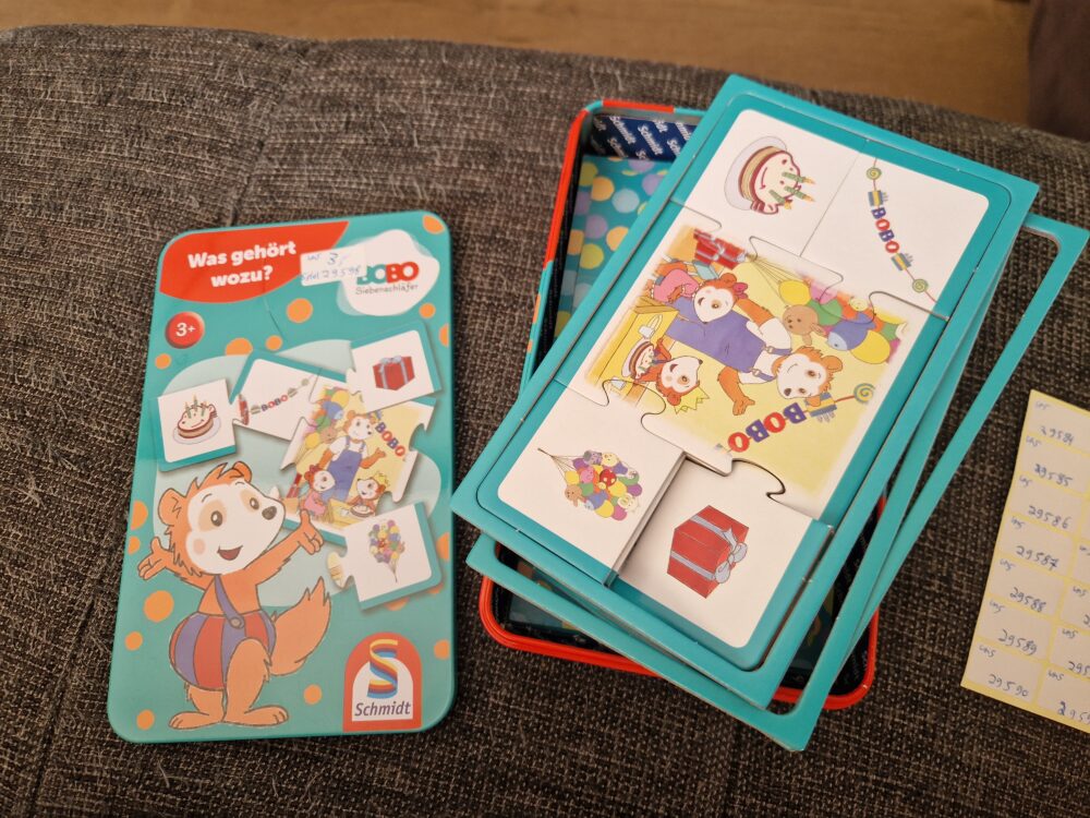 Spiel Bobo Siebenschläfer