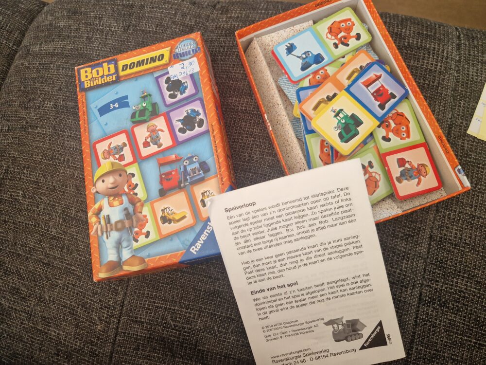 Spiel Domino Bob der Baumeister