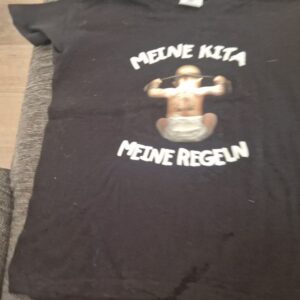 T Shirt 122 128 Meine Kita meine Regeln