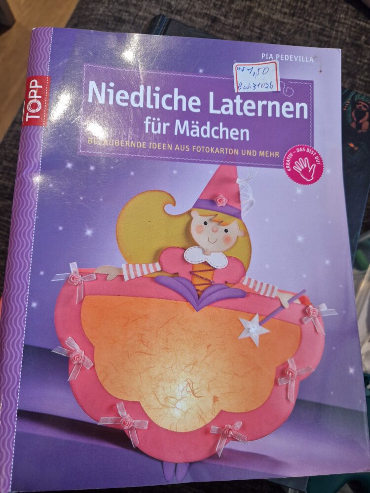 Buch Bastelbuch Niedliche Laternen für Mädchen