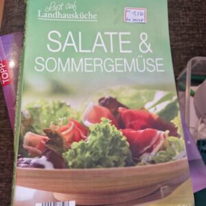 Buch Salate und Sommergemüse