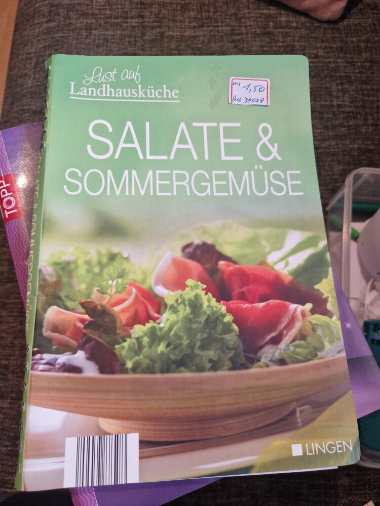 Buch Salate und Sommergemüse