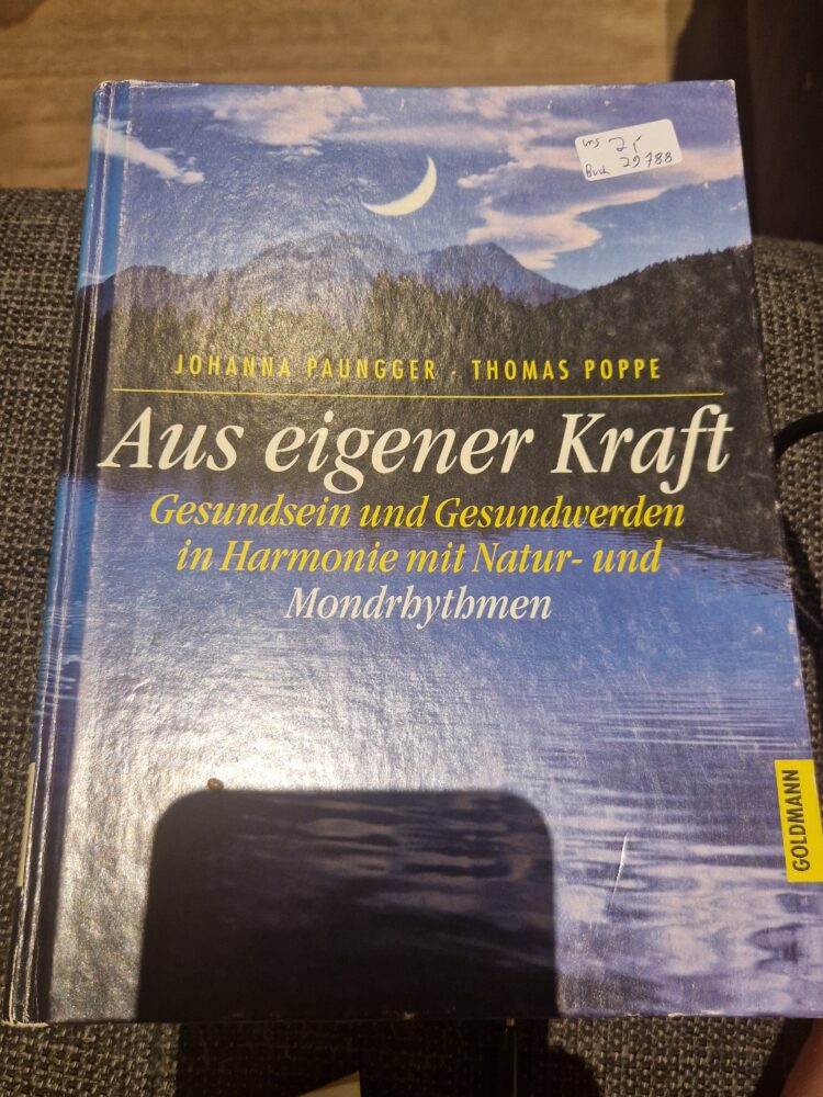 Buch Aus eigener Kraft- Mondrythmen
