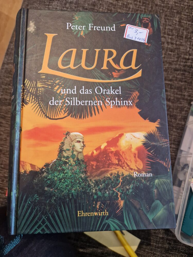 Buch sehr dick Laura und das Orakel der Silbernen Sphinx