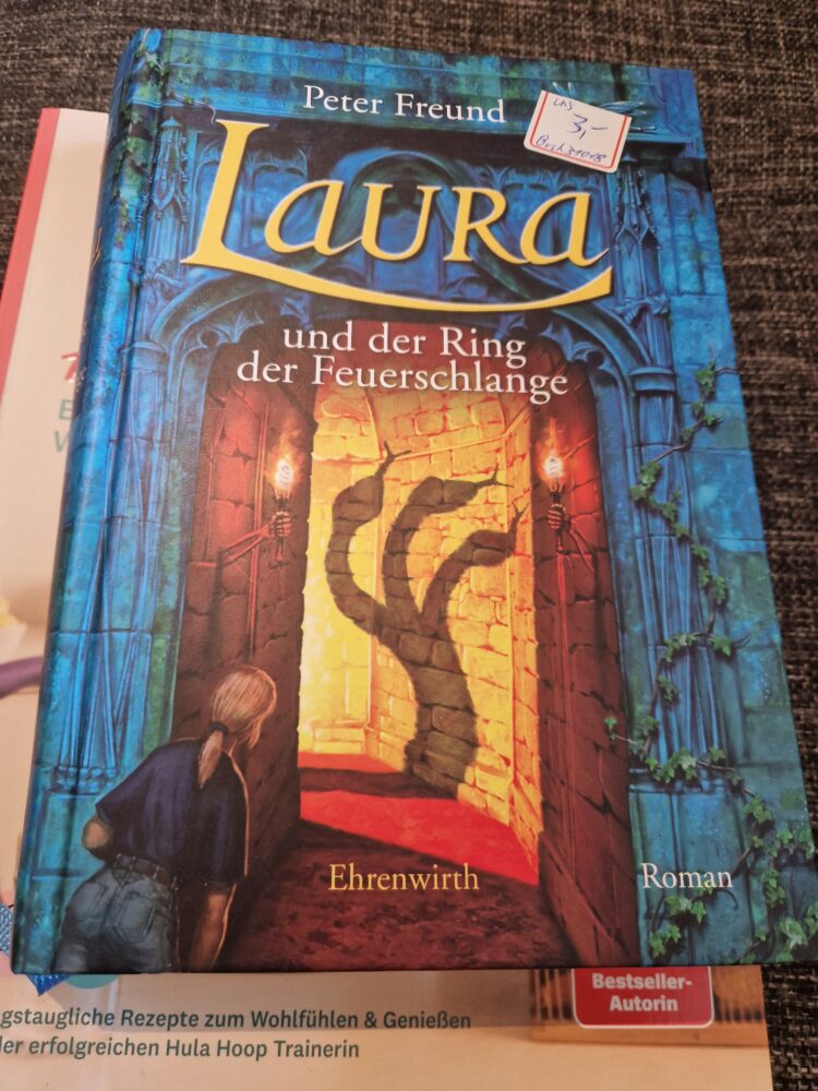 Buch sehr dick Laura und der Ring der Feuerschlange
