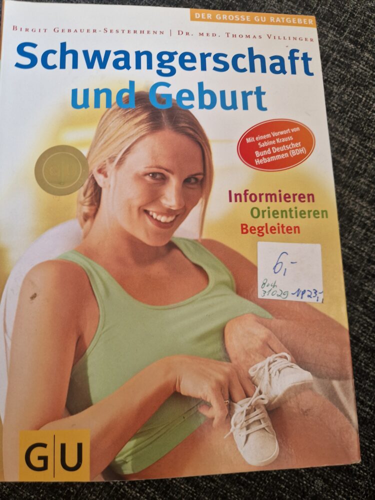 Schwangerschaftsbuch Schwangerschaft und Geburt Np 23,00
