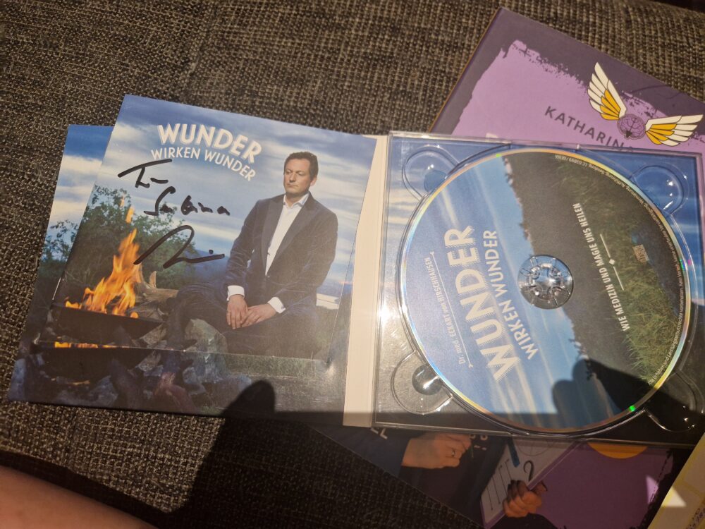 CD Wunder wirken Wunder Dr Hirschhausen mit Autogramm