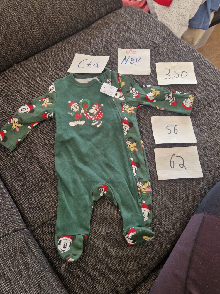 Schlafanzug 56 62 Tagesanzug Weihnachten wie Neu