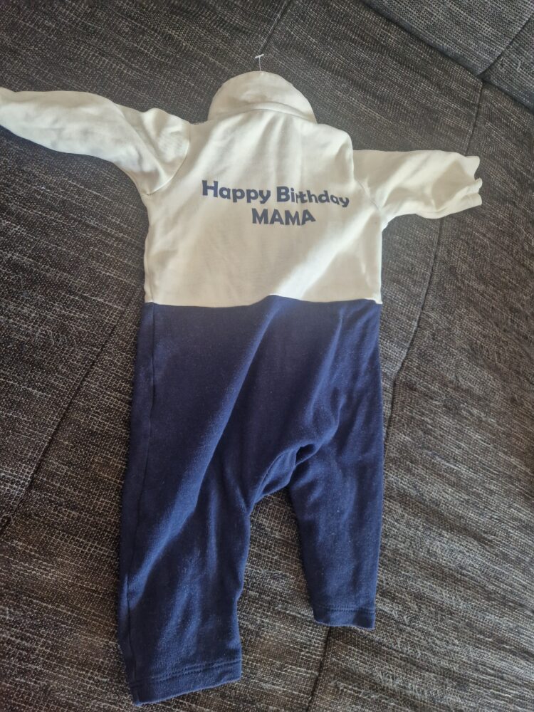 Tagesanzug Happy Birthday Mama