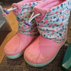 Schuhe Crocs Gr 10 ca 27 gefütterte Stiefel