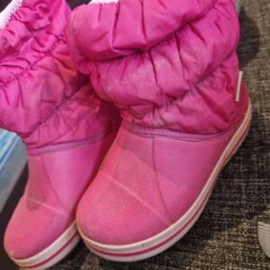Schuhe Crocs Gr 10 ca 27 gefütterte Stiefel
