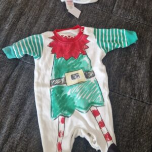 Weihnachten Set Tagesanzug mit Mütze ca 48 50