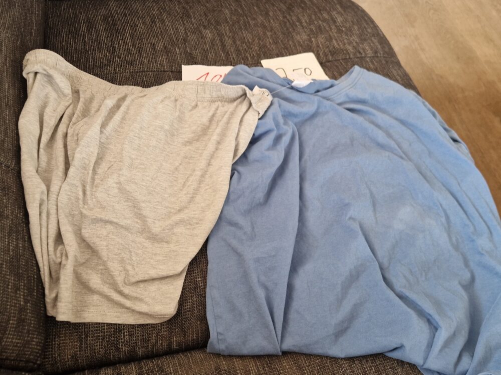 Set T Shirt Hose Kurz, kurzer Schlafi M
