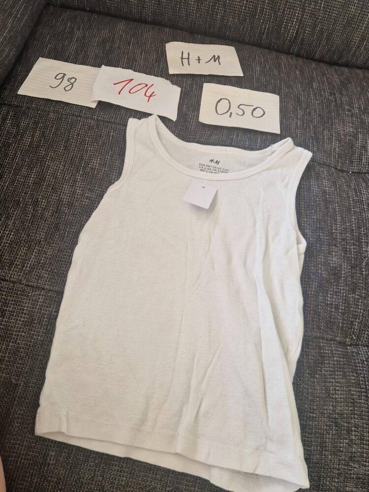 Unterhemd 98 104