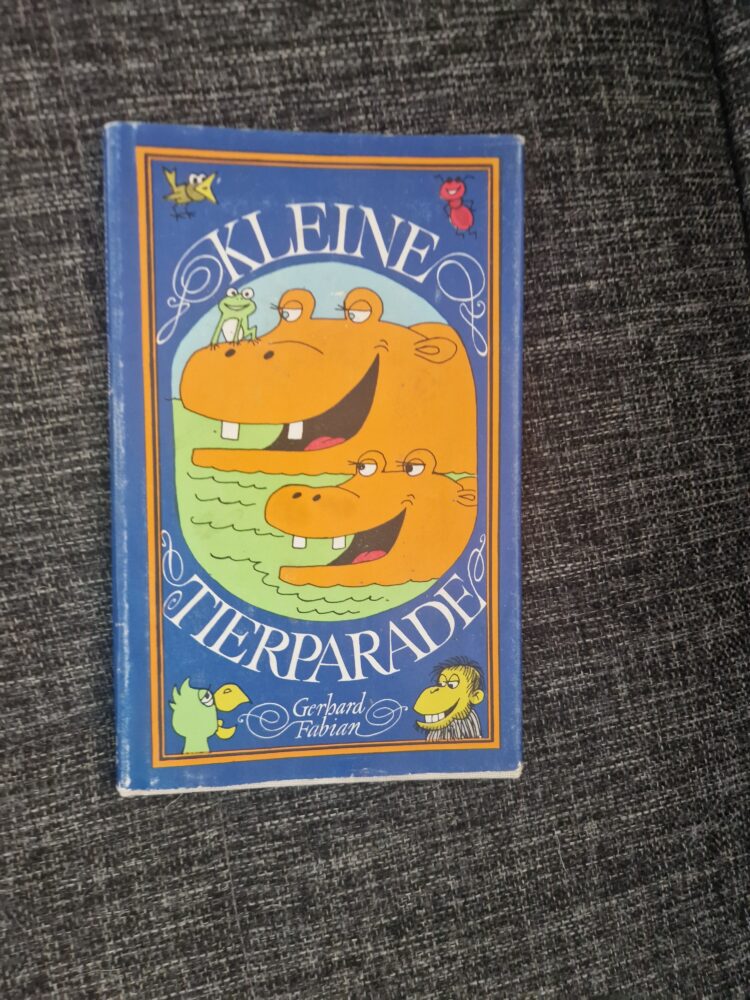 Buch Kleine Tierparade 1979