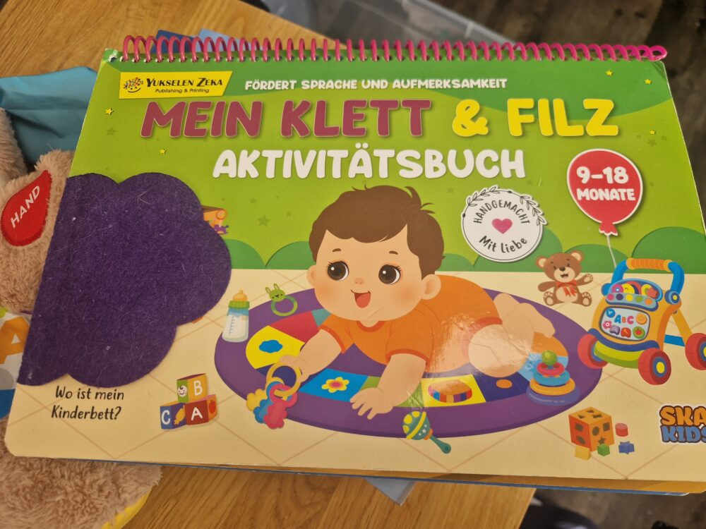 Buch Mein Klett und Filz Aktivitätenbuch wie neu
